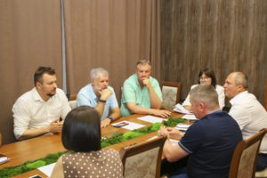 Виктор Викторович Тимофеев на выездном заседании комиссии Общественной палаты Краснодара